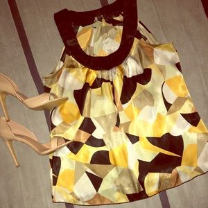 Sleeveless polyester Top